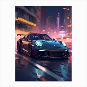 Porsche Gt3 1 Canvas Print