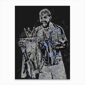 Sergio Aguero Canvas Print