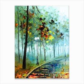 Autumn In The Park 1 Canvas Print