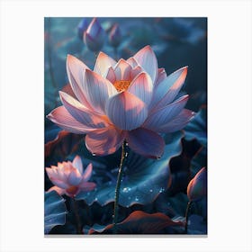 Lotus Flower 59 Canvas Print