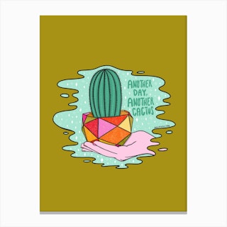 Another Cactus Canvas Print