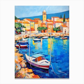 Saint Tropez France 2 Fauvist Painting Canvas Print