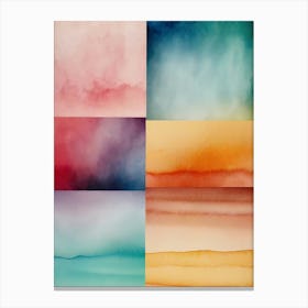 Watercolor Background 2 Canvas Print