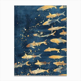 Gold Fish 7 Canvas Print