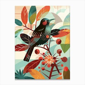 Bird In A Tree Canvas Print