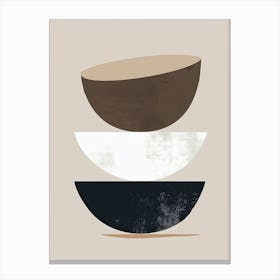 Flow Of The Forgotten Minimalist Style Canvas Print