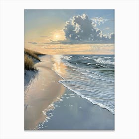 Peaceful Beach 11 Canvas Print