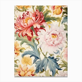 Floral Wallpaper 323 Canvas Print