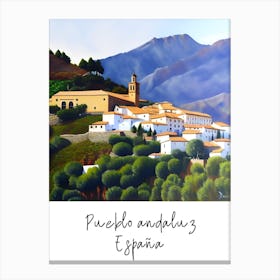 Andalusian Village, Spain 7 Canvas Print