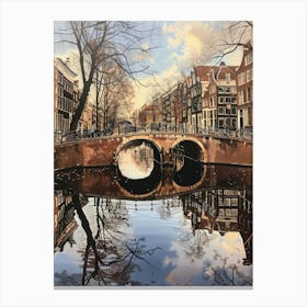 Amsterdam Bridge 7 Canvas Print