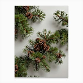 Pine Cones Canvas Print