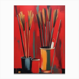 Brooms Canvas Print