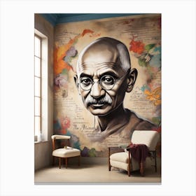 Gandhi Canvas Print