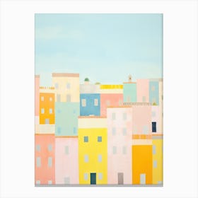 Rome, Italy Colourful View 2 Canvas Print