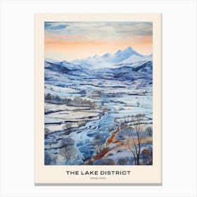 The Lake District England 1 Poster Canvas Print