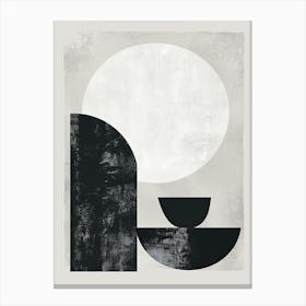 Ajax Stone Park Bauhaus Minimalist Canvas Print