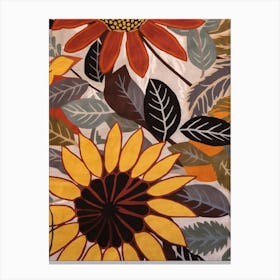 Fall Botanicals Black Eyed Susan Canvas Print