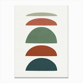 Minimal Shapes - 01 Canvas Print