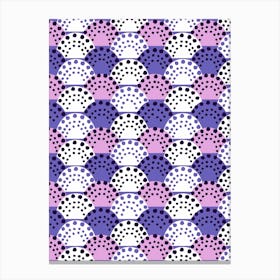 Rainbow Dots Canvas Print