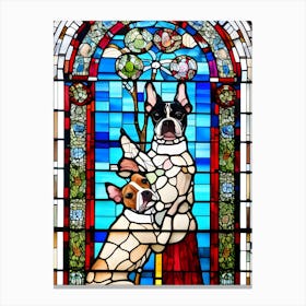 Stained Glass Window 1 Canvas Print