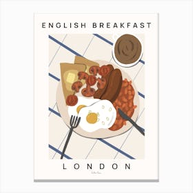 Breakfast Canvas Print