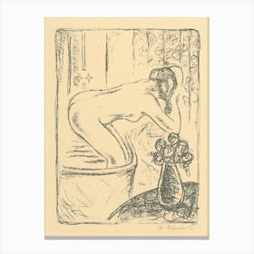 Bath, Mikuláš Galanda Canvas Print