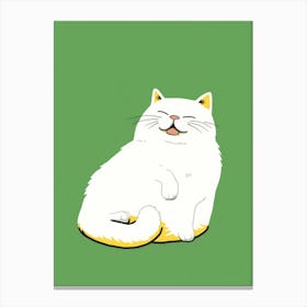 Kawaii Cat Canvas Print