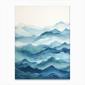 Ocean Waves Canvas Print