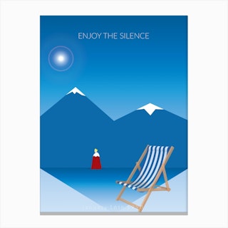 Enjoy The Silence, Depeche Mode Canvas Print