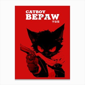Cat boy Bepaw - Cowboy Bepaw Canvas Print