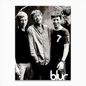 Blur band music 2 Canvas Print