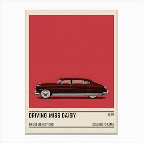 Driving Miss Daisy Movie Car Canvas Print