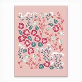 Dreamy Garden [pink] Canvas Print