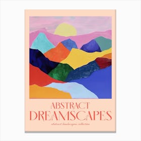 Abstract Dreamscapes Landscape Collection 34 Canvas Print