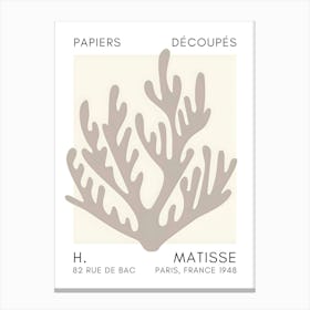 Henri Matisse Coral Reef 1 Canvas Print