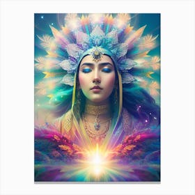 Mystical Woman Canvas Print