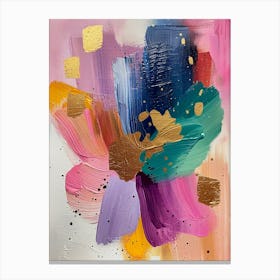 Abstract acrylic Painting Canvas Print