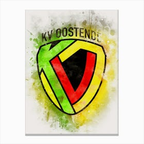 Kv Oostende 3 Canvas Print