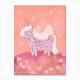 Pink Unicorn Pony Canvas Print