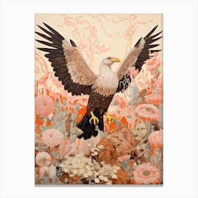 Vulture 4 Detailed Bird Painting Canvas Print