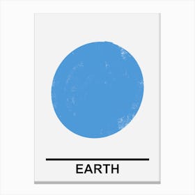 Earth Canvas Print