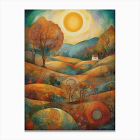 Autumn Landscape 3 Canvas Print