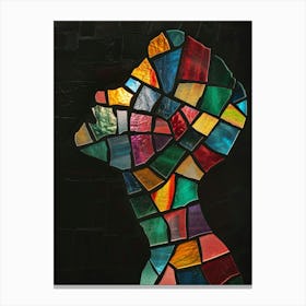 Stained Glass Art Canvas Print