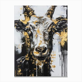 Goat Head 4 Canvas Print