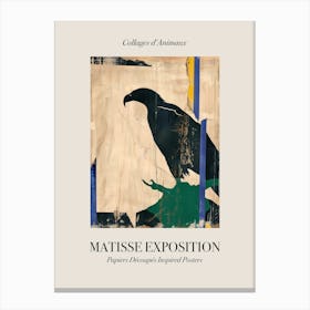 Eagle 1 Matisse Inspired Exposition Animals Poster Canvas Print