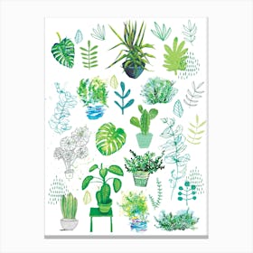 All My Plants Canvas Print