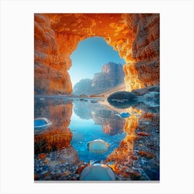 Cave In The Rock 14 Canvas Print