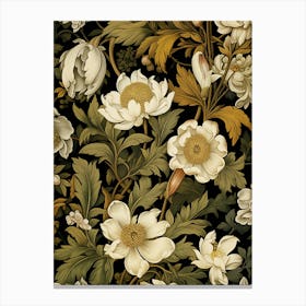 Floral Wallpaper 136 Canvas Print