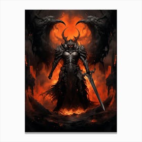 Demon Lord Canvas Print