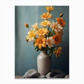 Flowers In A Vase 22 Canvas Print